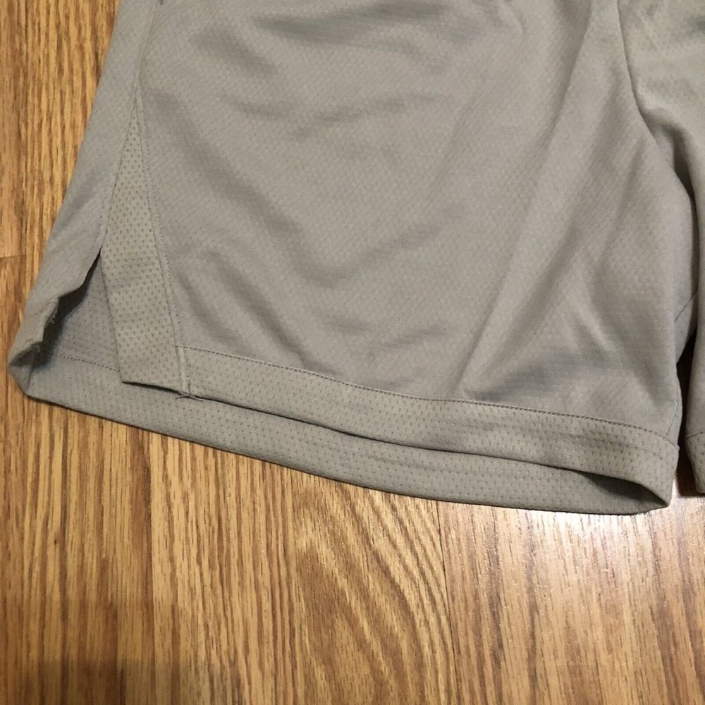 Athletic Works youth girls size xl plus (14-16) Core shorts Grey elastic wasit - Picture 4 of 7